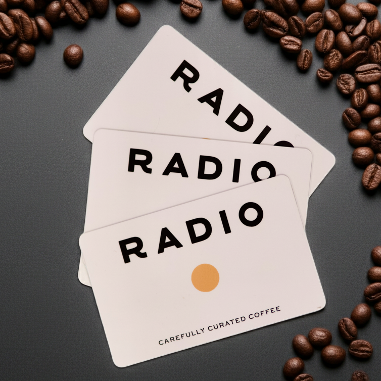 Radio Roasters gift card