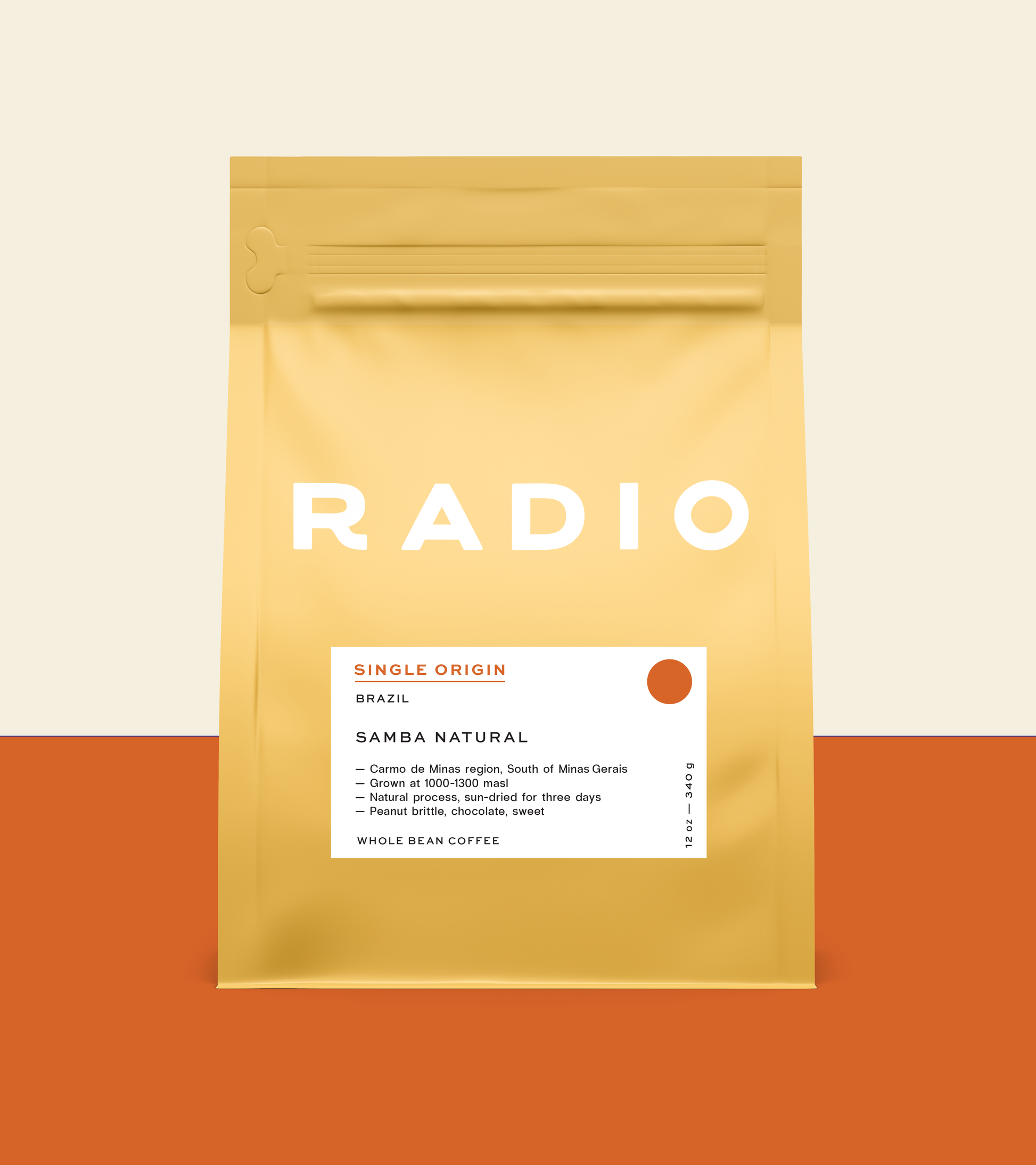 Samba Natural - Whole Bean Coffee