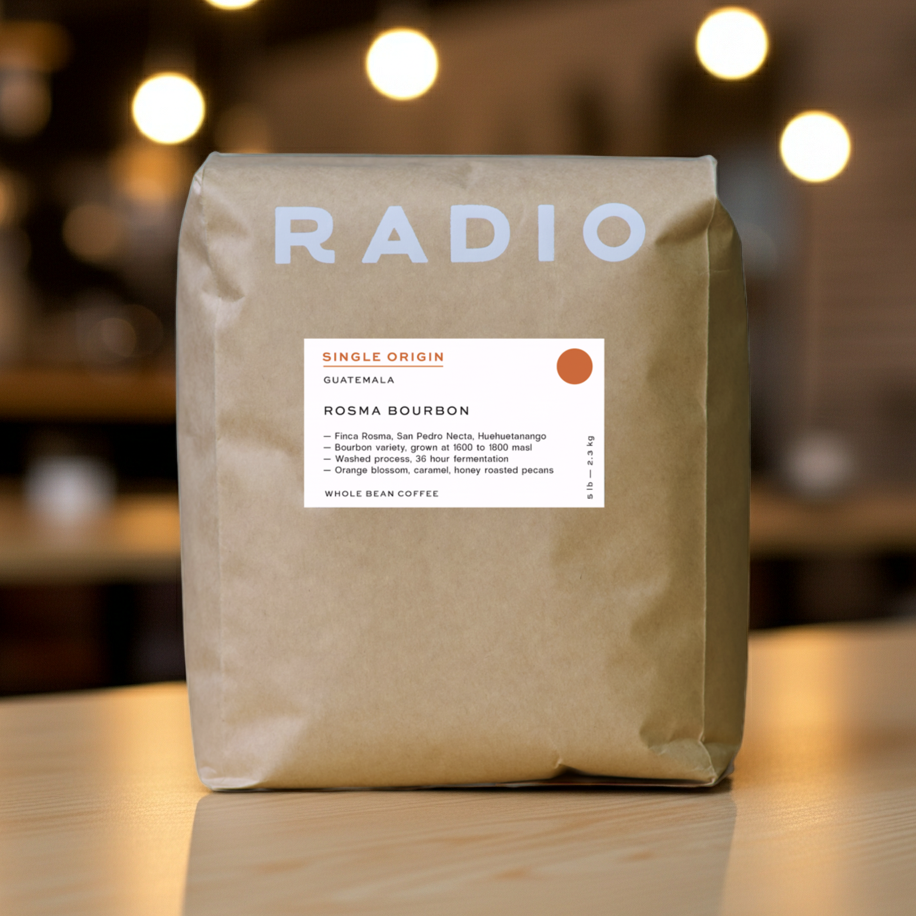 Guatemala  singlr origin bourbon whole bean coffee