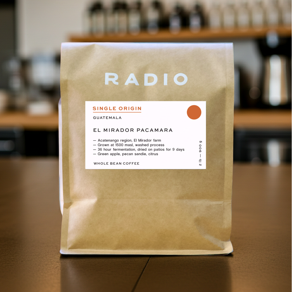 Whole Bean Single Origin Coffee Guatemala Pacamara