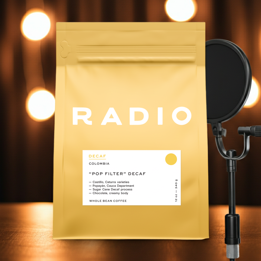 Decaf coffee whole bean