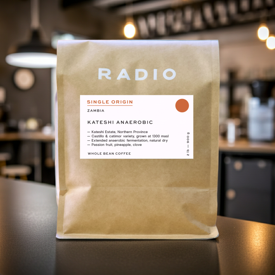 Zambia whole bean arabica coffee